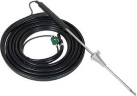 UEi KMCP2 Flue Probe for UEi Eagle and Eagle X Combustion Analyzers, 12"-