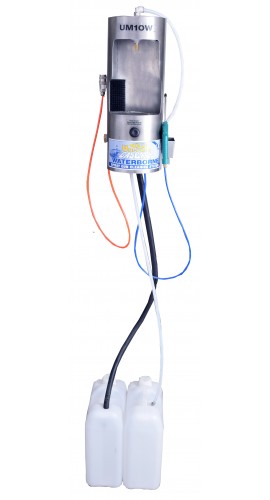 Uni-Ram UM10W Spray Gun Cleaner, disposable cup system, wall mount-