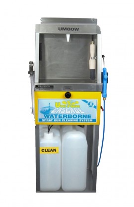 Uni-Ram UM80WS Spray Gun Washer with stand, waterborne, manual-