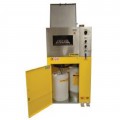 Uni-ram UPP6500E Pressure Pot, Hose, and Spray Gun Cleaner, stainless steel, 17.25 x 13.5 x 21.75&amp;quot;-