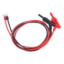 UNI-T UT-L0110-BU Banana-to- U-Type Terminal Cable, 10 A-