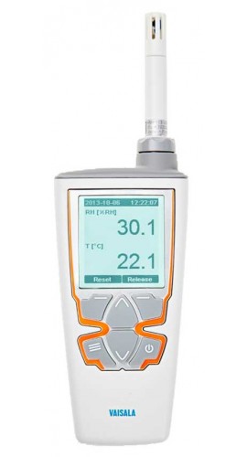Vaisala Humicap HM41 (HM40A3AB) Hand-Held Humidity &amp; Temperature Meter, With Batteries/Charger-