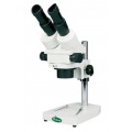 VEE GEE 1278ZB StereoZoom Microscope with boom stand, trinocular-