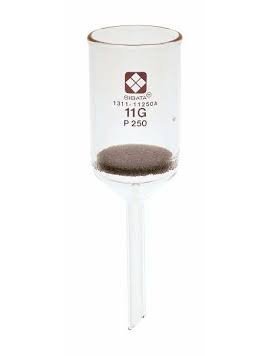 VEE GEE 1311-1740 SIBATA Buchner Funnel with fritted disc, partly coarse porosity-