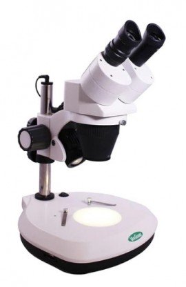 VEE GEE 1364SL Trinocular Stereo Microscope, dual magnification, 2x 4x-