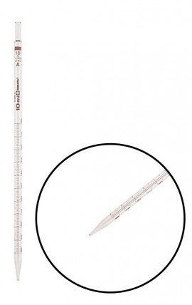 VEE GEE 2010A-5 SIBATA 5 mL Measuring Pipet, Pack of 12-
