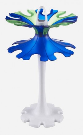 VEE GEE 30120 Carousel Pipette Stand, blue and green-