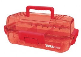 VEE GEE 31220-2 DuraPorter Portable Transport Box, red-