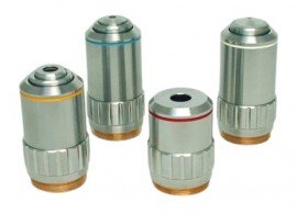 VEE GEE 1400-040xFLOI Microscope Objective for the 1300BRi, 1400BRi and 1480FLi, 40x plan fluorite infinity-