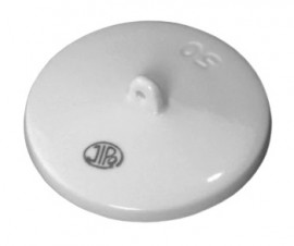VEE GEE 52100-0351 Porcelain Crucible Cover, 1.4&amp;quot;, 5-pack-