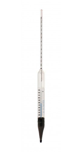 VEE GEE 6601TS-10 Brix Hydrometer with therometer, &amp;deg;C, 0 to 35&amp;deg;-