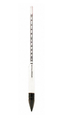 VEE GEE 6602-10S Ultra Precision Specific Gravity Hydrometer, 1.18 to 1.25, 0.001-