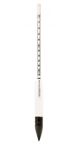 VEE GEE 6603-24 Precision Specific Gravity Hydrometer, 2.800 to 3.020-