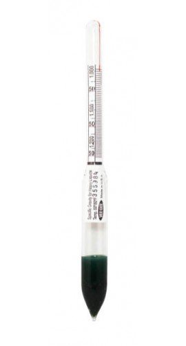 VEE GEE 6604-3 Wide-Range Specific Gravity Hydrometer, 1.4 to 1.65, 0.005-
