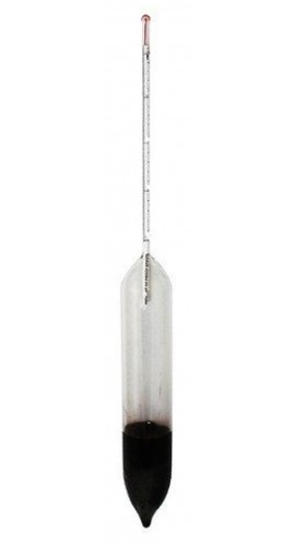 VEE GEE 6613-F IRS Alcohol Hydrometer, 0 to 20%-