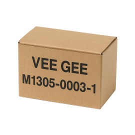 VEE GEE M1305-0003-1 Black/White Stage Plate for the 1300SL/ZL-