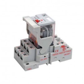Veris FKIT-VMD3B-F24A Socket Relay, pre-assembled kit, 24 VAC coil-
