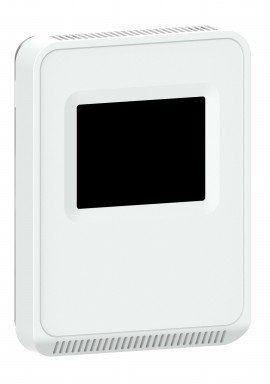 Veris HW2TA2N Wall Humidity Sensor with color touchscreen, 1.8k TAC thermistor-