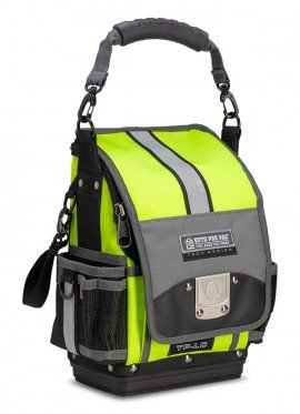 Veto Pro Pac TP-LC HI VIZ YELLOW Closable Large Service Technician Tool Pouch, yellow-