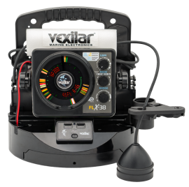 Vexilar PPEL38BB FLX-38 BB Pro Pack Elite with LI, Broad Band Ice-Ducer, and Vexilar Lithium Battery-
