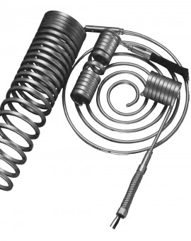 Watlow 125H150A3A-1168 Round Cable Heater, 0.125&amp;quot; diameter, 2000 w-