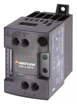 Watlow DIN-A-MITE A Solid State Power Controller, 277 to 600 V AC, 4.5 to 32 V DC input-