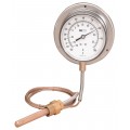 Weiss 35BL220-5 Surface Mount Thermometer with 5&#039; Capillary, 20 to 220&amp;deg;F-