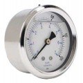 Weksler Glass 251C4PEW Glycerin Filled Gauge, 2.5&quot;, 0/160 psi-