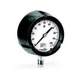 Weksler AA44 Series Royal Process Gauge, 0 to 600 psi-