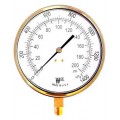 Weksler EA14E Contractor Gauge, 0 to 200 PSI/1400 kPa-