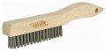 Weld-Mate NT614 Scratch Brush with shoe handle, stainless steel, 10&amp;frac14;&quot;-