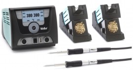 Weller T0053421699N WX2020 2-Channel Digital Soldering Station, 120 V-