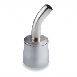 Weller T0058768746N TNRB 60 Round Hot Air Nozzle for WTHA1, 0.24&quot;, bent 45&amp;deg;-