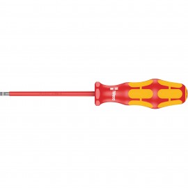 Wera 05006116001 Insulated Slotted Screwdriver, 4 mm, 6&amp;quot;-