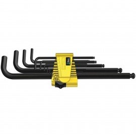 Wera 05021721001 L-Key Set, SAE, BlackLaser-