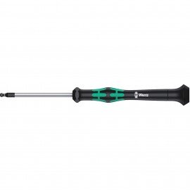 Wera 05118098001 Micro-Ball Screwdriver, 1/16&amp;quot;, 2-3/8&amp;quot; shank length-