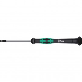 Wera 05118102001 Micro-Ball Screwdriver, 3/32&amp;quot;, 2-3/8&amp;quot; Shank-