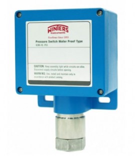 Winters 2WPS0206F4F201 Differential Pressure Switch, 35 to 200 psi-