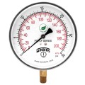 Winters PCT321LF Lead Free Contractor Gauge, 4.5&quot; Dial, 0/30 PSI/KPA, 1/4&quot; NPT LM-