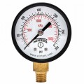 Winters PEM154 Economy Gauge, 30 to 0 to 60 psi/kPa, 2.5&amp;quot; dial, &amp;frac14;&amp;quot; NPT bottom-