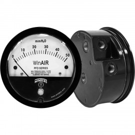 Winters PFD40011 WinAIR Differential Gauge, 0/0.5&quot; H&amp;#8322;O, 4&quot; dial-
