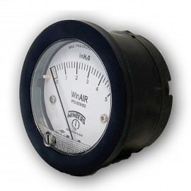Winters PFD40408 WinAIR Differential Gauge, -500/0/500 PA, 4" dial-