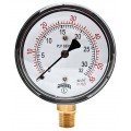 Winters PLP300 Low Pressure, 2.5&amp;quot; Dial, 0/15&amp;quot; Water/Vac, 1/4&amp;quot; Bottom-