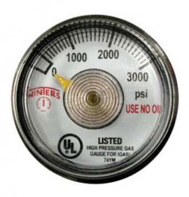 Winters PSP12503000 Spiral Tube, 0 to 3000 psi, 1.25&amp;quot;-