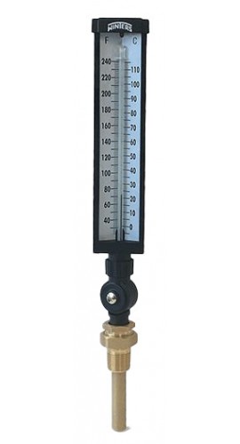 Winters TIM100-6 Industrial Thermometer with valox case, 6&amp;quot;, 30 to 240&amp;deg;F and 0 to 115&amp;deg;C-