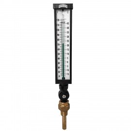 Winters TIM102 Industrial 9&amp;quot; Thermometer, 3.5&amp;quot; Valox Case, 0 to 120&amp;deg;F (-15 to 50&amp;deg;C)-