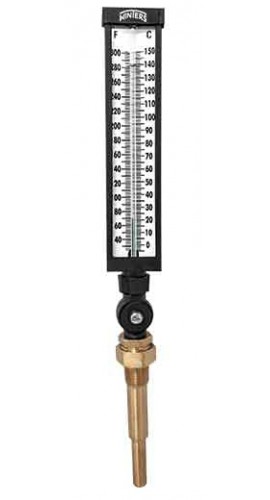 Winters TIM105LF  Industrial 9&amp;quot; Lead-Free Thermometer, 3.5&amp;quot; Valox Case, 30 to 300&amp;deg;F (0 to 150&amp;deg;C)-