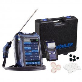 Wohler A 550 L Advanced Touch Screen Combustion Analyzer (mpn 7754)-