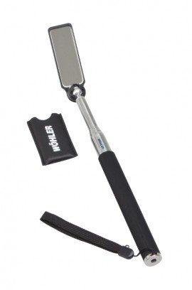 W&amp;ouml;hler 8087 Glass Mirror with telescopic handle, large-