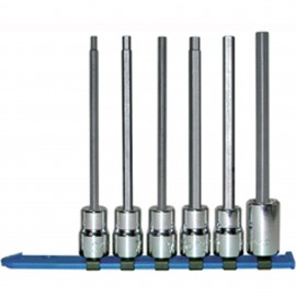 Wright Tool 454 Metric Hex Bit Socket Set, 1/2&amp;quot; drive, 6-piece-
